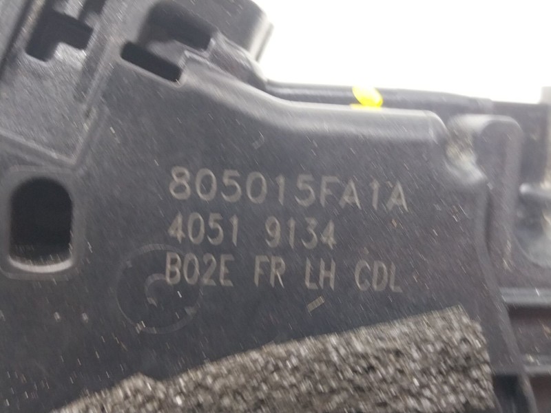 Recambio de cerradura puerta delantera izquierda para nissan micra v (k14) 1.0 referencia OEM IAM  80501FA1A 