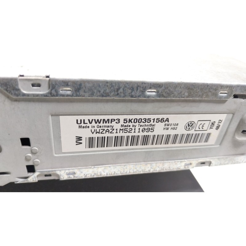 Recambio de sistema audio / radio cd para volkswagen caddy iii furgoneta/monovolumen (2ka, 2kh, 2ca, 2ch) 1.6 tdi referencia OEM