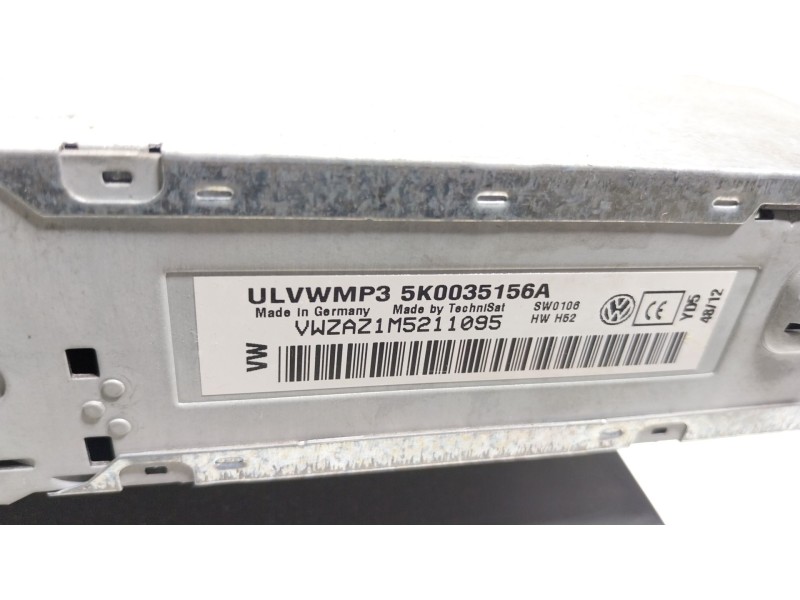 Recambio de sistema audio / radio cd para volkswagen caddy iii furgoneta/monovolumen (2ka, 2kh, 2ca, 2ch) 1.6 tdi referencia OEM