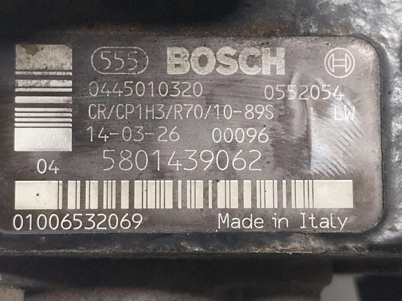 Recambio de bomba inyeccion para iveco daily vi furgoneta 33s15, 35s15, 35c15 referencia OEM IAM  5801439062 