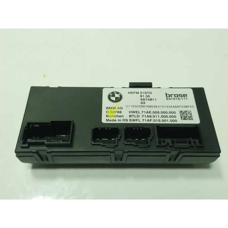 Recambio de modulo electronico para bmw x6 (g06, f96) xdrive 30 d mild-hybrid referencia OEM IAM 61355A74B11 61355A74B1103 