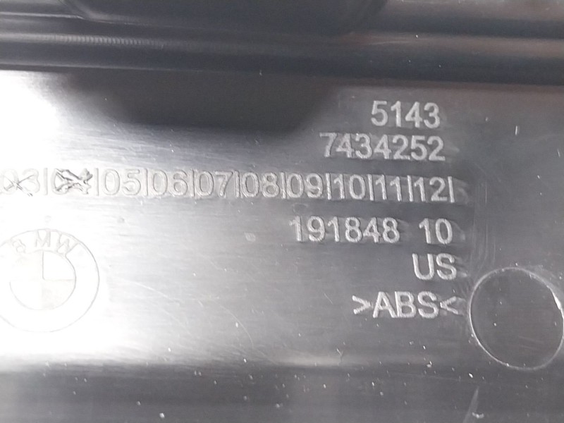 Recambio de moldura para bmw x6 (g06, f96) xdrive 30 d mild-hybrid referencia OEM IAM 51477949889 51437434251 