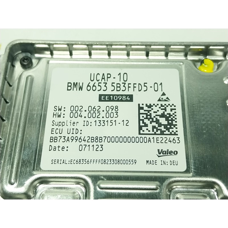 Recambio de modulo electronico para bmw x6 (g06, f96) xdrive 30 d mild-hybrid referencia OEM IAM 66535B3FFD5 66535B3FFD501 