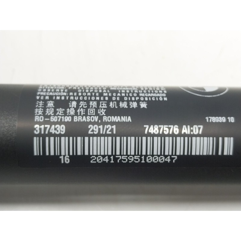 Recambio de amortiguadores maletero / porton para bmw 4 gran coupe (g26) 420 d mild-hybrid xdrive referencia OEM IAM  748757607 