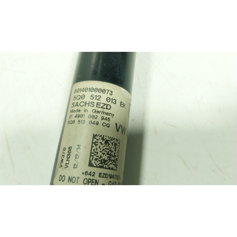 Recambio de amortiguador trasero derecho para volkswagen golf vii (5g1, bq1, be1, be2) 1.6 tdi referencia OEM IAM   5Q0512013EK