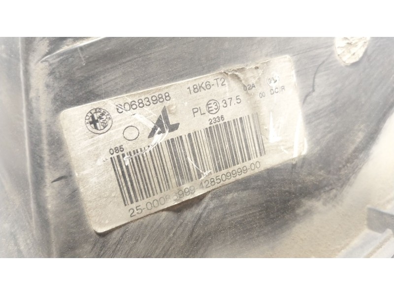 Recambio de faro izquierdo para alfa romeo 159 (939_) 1.9 jtdm 16v (939axc1b, 939axc12) referencia OEM IAM  60683988 