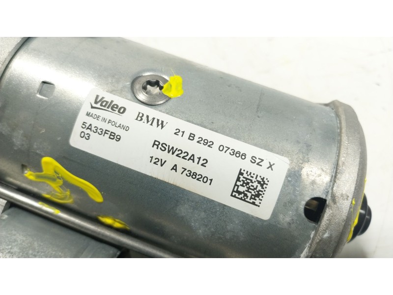 Recambio de motor arranque para bmw 4 gran coupe (g26) 420 d mild-hybrid xdrive referencia OEM IAM 12415A33FB9 5A33FB9 