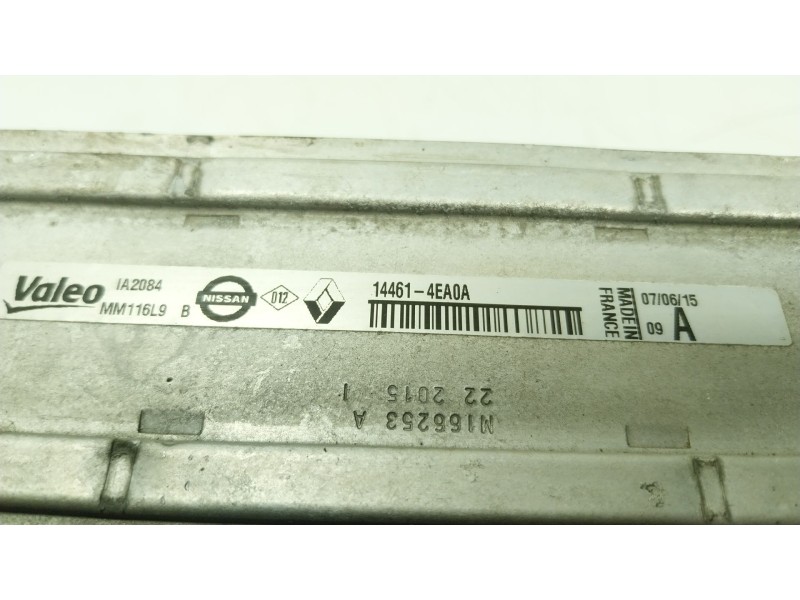 Recambio de intercooler para renault kadjar (ha_, hl_) 1.2 tce 130 referencia OEM IAM  144614E0A0 