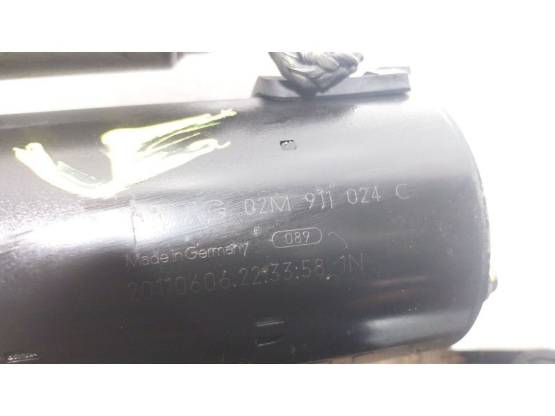 Recambio de motor arranque para audi q3 (8ub, 8ug) 2.0 tdi quattro referencia OEM IAM  02M911024C 