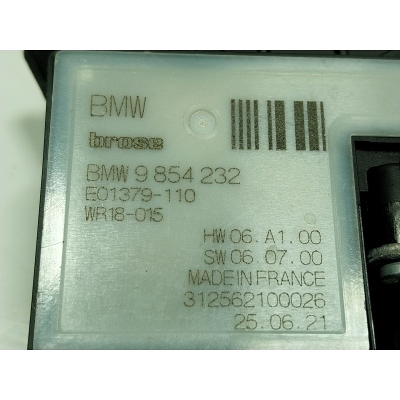 Recambio de elevalunas trasero derecho para bmw 4 gran coupe (g26) 420 d mild-hybrid xdrive referencia OEM IAM 51335A41AC8 98544