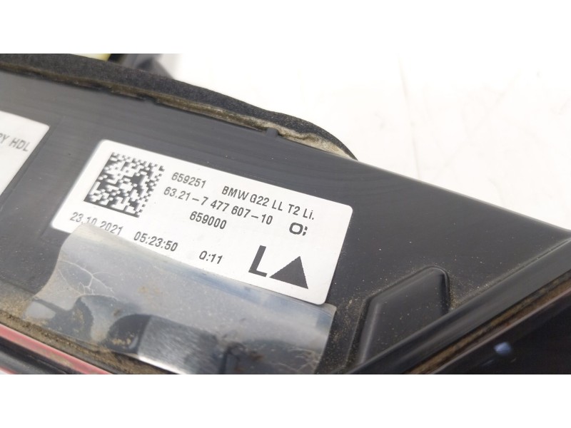 Recambio de piloto trasero izquierdo interior para bmw 4 gran coupe (g26) 420 d mild-hybrid xdrive referencia OEM IAM 6321747760