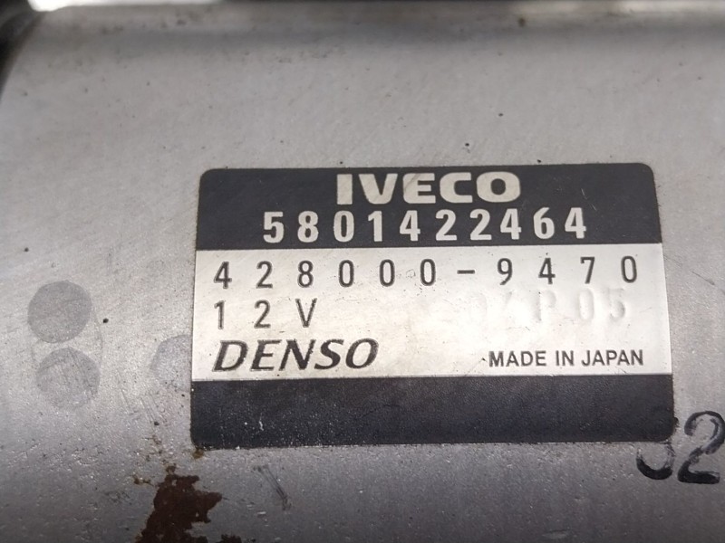 Recambio de motor arranque para iveco daily vi furgoneta 33s15, 35s15, 35c15 referencia OEM IAM  5801422464 