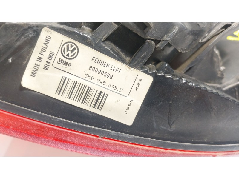 Recambio de piloto trasero izquierdo para volkswagen golf vi (5k1) 1.6 tdi referencia OEM IAM  5K0945095E 