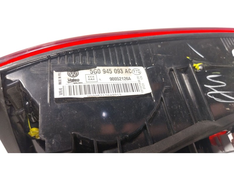 Recambio de piloto trasero izquierdo interior para volkswagen golf vii (5g1, bq1, be1, be2) 1.6 tdi referencia OEM IAM   5G09450