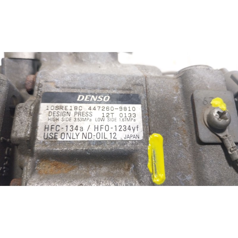 Recambio de compresor aire acondicionado para toyota land cruiser prado (_j15_) 2.8 d-4d (gdj150_, gdj155_, gdj150) referencia O