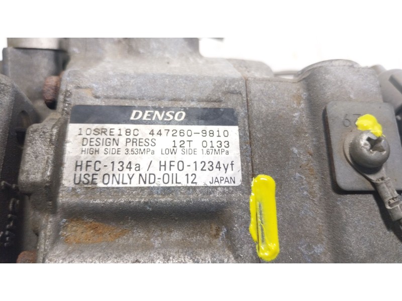 Recambio de compresor aire acondicionado para toyota land cruiser prado (_j15_) 2.8 d-4d (gdj150_, gdj155_, gdj150) referencia O