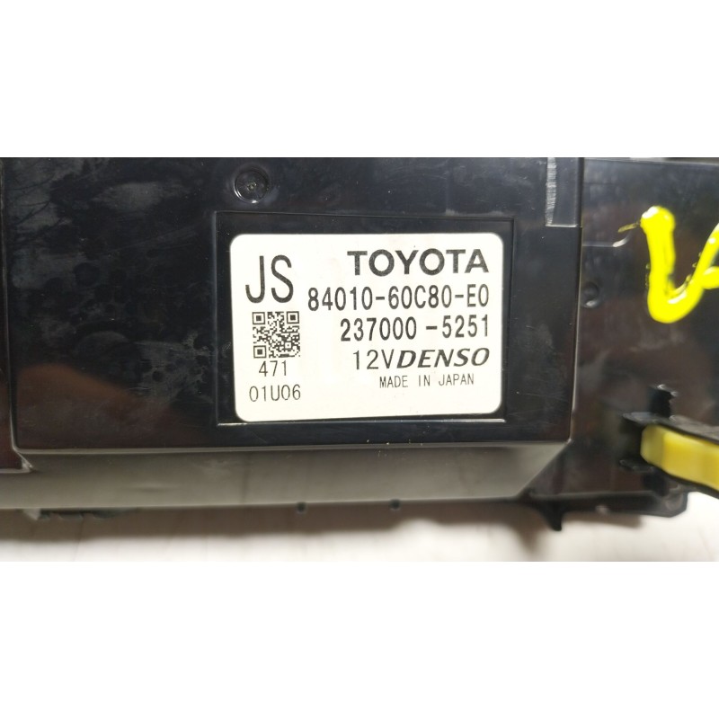 Recambio de mando climatizador para toyota land cruiser prado (_j15_) 2.8 d-4d (gdj150_, gdj155_, gdj150) referencia OEM IAM  84