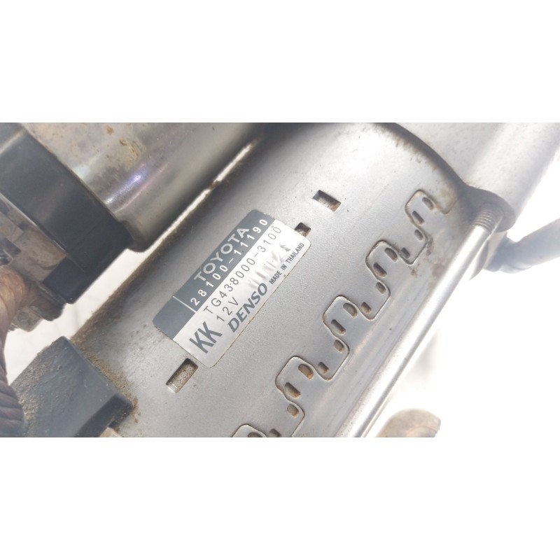 Recambio de motor arranque para toyota land cruiser prado (_j15_) 2.8 d-4d (gdj150_, gdj155_, gdj150) referencia OEM IAM  281001
