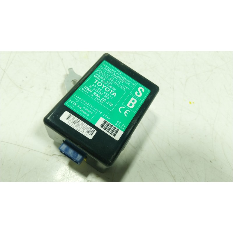 Recambio de modulo electronico para toyota land cruiser prado (_j15_) 2.8 d-4d (gdj150_, gdj155_, gdj150) referencia OEM IAM  89