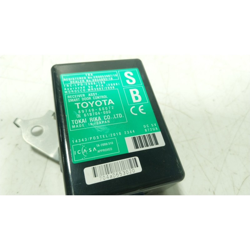 Recambio de modulo electronico para toyota land cruiser prado (_j15_) 2.8 d-4d (gdj150_, gdj155_, gdj150) referencia OEM IAM  89