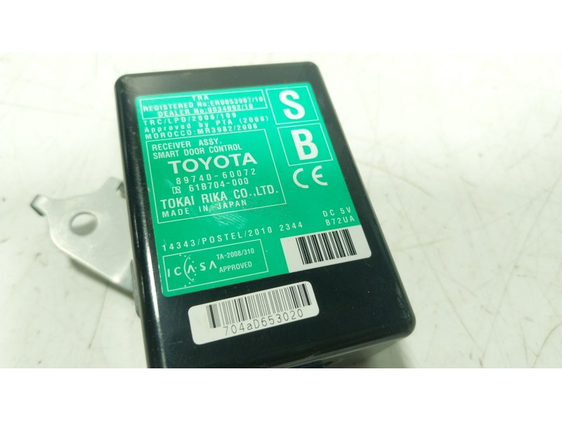 Recambio de modulo electronico para toyota land cruiser prado (_j15_) 2.8 d-4d (gdj150_, gdj155_, gdj150) referencia OEM IAM  89