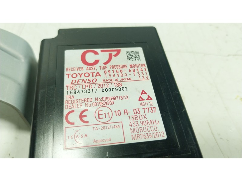 Recambio de modulo electronico para toyota land cruiser prado (_j15_) 2.8 d-4d (gdj150_, gdj155_, gdj150) referencia OEM IAM  89