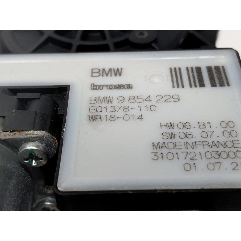 Recambio de elevalunas delantero izquierdo para bmw 4 gran coupe (g26) 420 d mild-hybrid xdrive referencia OEM IAM 51355A41AD1 9