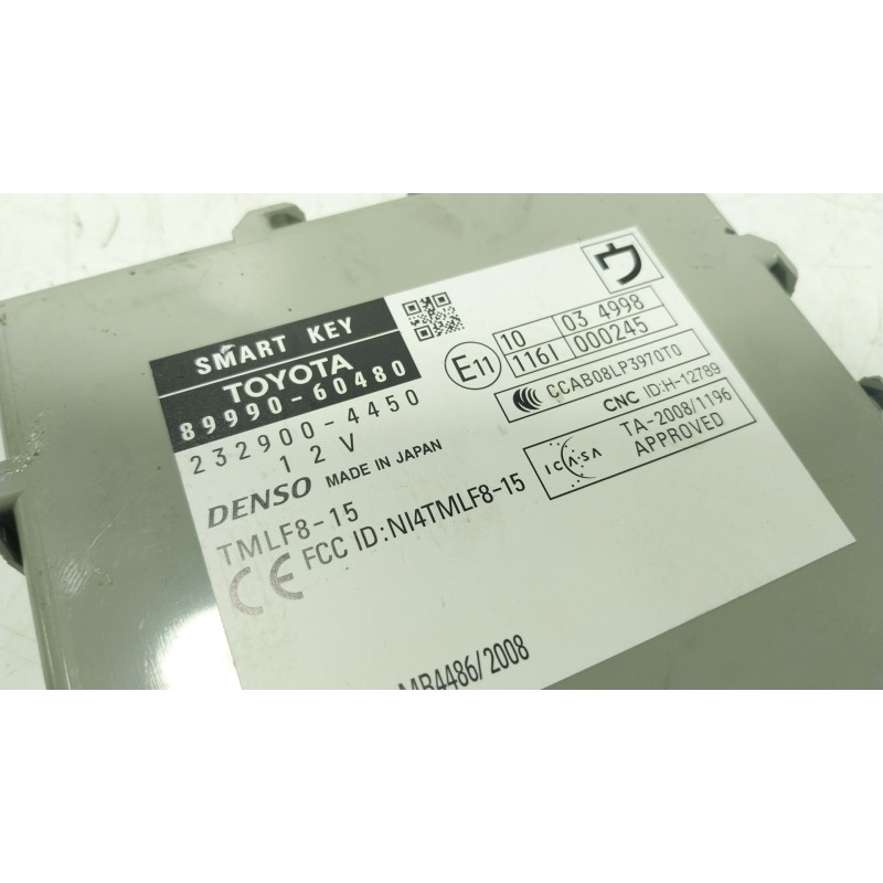 Recambio de modulo electronico para toyota land cruiser prado (_j15_) 2.8 d-4d (gdj150_, gdj155_, gdj150) referencia OEM IAM  89