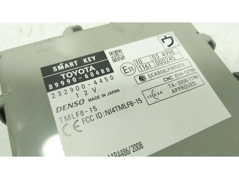 Recambio de modulo electronico para toyota land cruiser prado (_j15_) 2.8 d-4d (gdj150_, gdj155_, gdj150) referencia OEM IAM  89