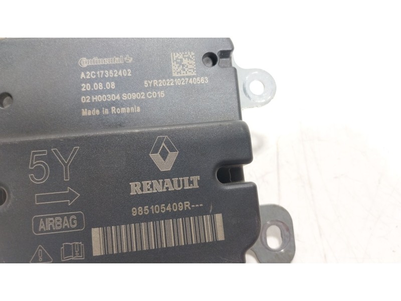Recambio de centralita airbag para dacia lodgy (js_) 1.5 blue dci 115 (jsjt) referencia OEM IAM 985105409R 985105409R 