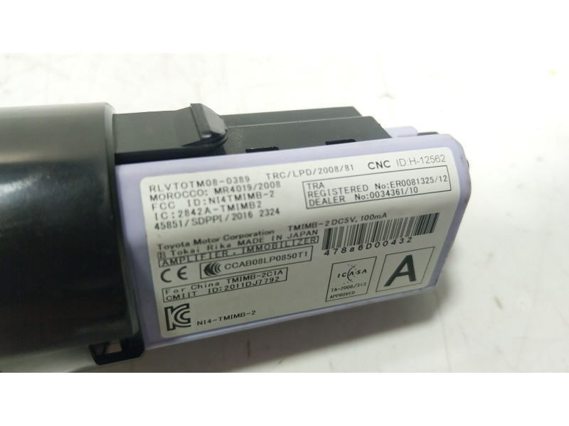 Recambio de conmutador de arranque para toyota land cruiser prado (_j15_) 2.8 d-4d (gdj150_, gdj155_, gdj150) referencia OEM IAM