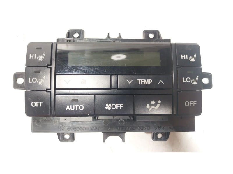 Recambio de mando climatizador para toyota land cruiser prado (_j15_) 2.8 d-4d (gdj150_, gdj155_, gdj150) referencia OEM IAM  55