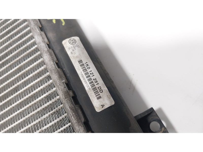 Recambio de radiador agua para volkswagen golf vi (5k1) 1.6 tdi referencia OEM IAM   1K0121251DD