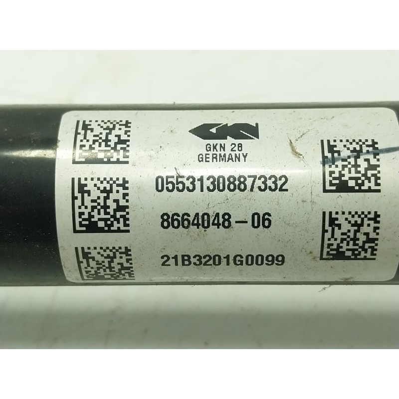 Recambio de transmision trasera derecha para bmw 5 (g30, f90) 530 i mild-hybrid xdrive referencia OEM IAM  866404806 