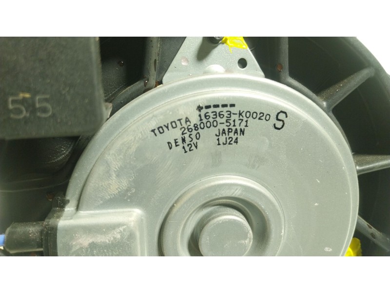 Recambio de electroventilador para toyota yaris cross (mxp_) 1.5 hybrid (mxpj10) referencia OEM IAM  16363K0020 