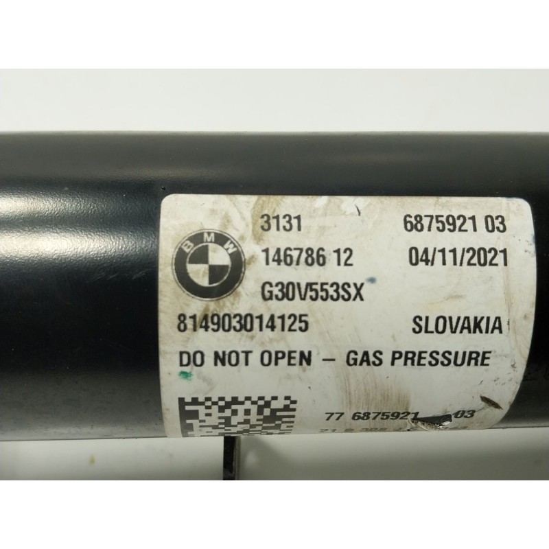 Recambio de amortiguador delantero izquierdo para bmw 5 (g30, f90) 530 i mild-hybrid xdrive referencia OEM IAM  3131687592103 