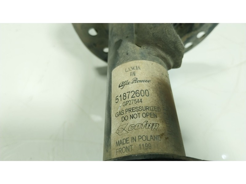 Recambio de amortiguador delantero derecho para fiat 500 (312_) 1.2 (312axa1a) referencia OEM IAM  51872600 