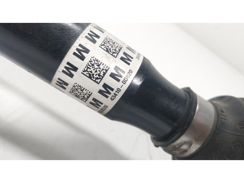 Recambio de transmision derecha para toyota yaris cross (mxp_) 1.5 hybrid (mxpj10) referencia OEM IAM  434100D820 