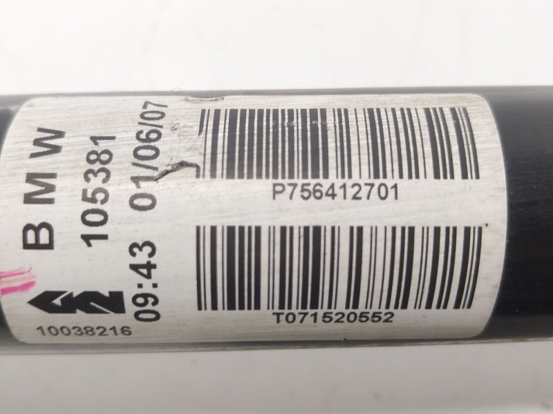 Recambio de transmision trasera izquierda para bmw x5 (e70) 3.0 d referencia OEM IAM  756412701 