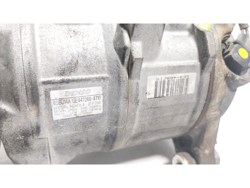 Recambio de compresor aire acondicionado para bmw 1 (f20) 116 d referencia OEM IAM  4472604710 