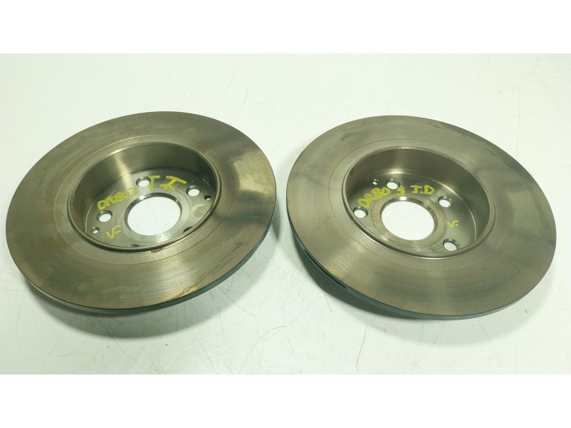 Recambio de disco freno trasero para toyota yaris cross (mxp_) 1.5 hybrid (mxpj10) referencia OEM IAM 424310D210  