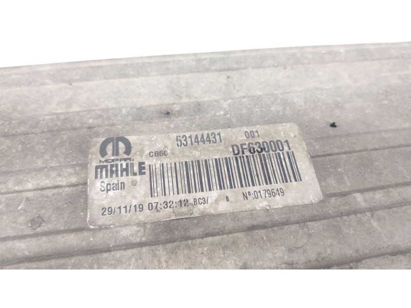 Recambio de intercooler para peugeot boxer furgoneta 2.2 bluehdi 120 referencia OEM IAM  53144431 