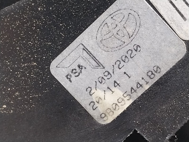 Recambio de palanca cambio para peugeot expert furgoneta (v_) 1.5 bluehdi 100 referencia OEM IAM  9809544100 