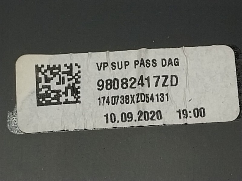 Recambio de guantera para peugeot expert furgoneta (v_) 1.5 bluehdi 100 referencia OEM IAM  9808241 