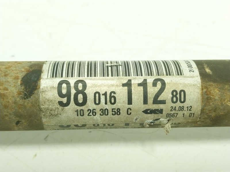 Recambio de transmision derecha para peugeot 208 i (ca_, cc_) 1.4 hdi referencia OEM IAM 9803959680 9801611280 