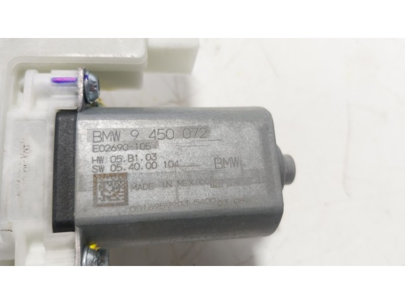 Recambio de motor elevalunas trasero derecho para bmw x7 (g07) xdrive 40 d mild-hybrid referencia OEM IAM  9450072 