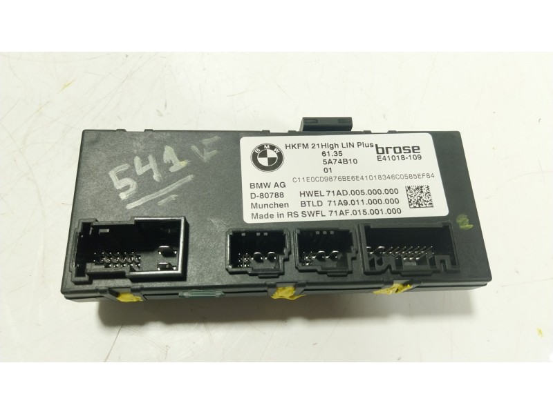 Recambio de modulo electronico para bmw x7 (g07) xdrive 40 d mild-hybrid referencia OEM IAM  61355A74B10 