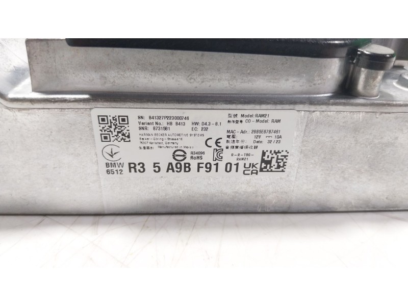 Recambio de modulo electronico para bmw x7 (g07) xdrive 40 d mild-hybrid referencia OEM IAM  5A9BF9101 