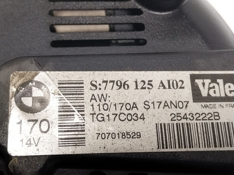 Recambio de alternador para bmw x5 (e70) 3.0 d referencia OEM IAM 12317796125 779612502 