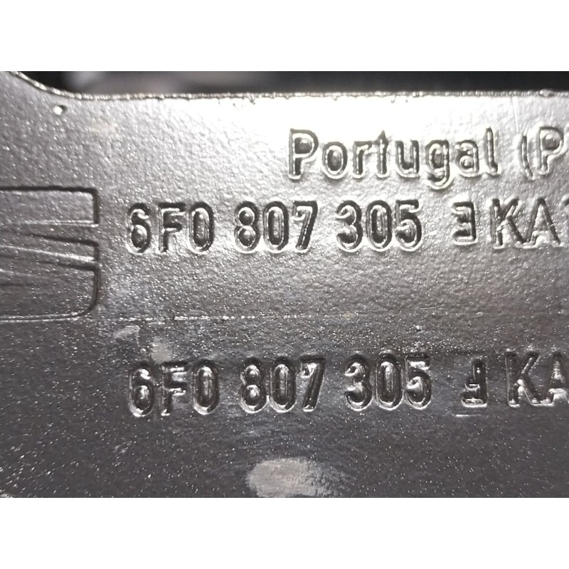 Recambio de refuerzo paragolpes trasero para seat ibiza v (kj1, kjg) 1.0 tsi referencia OEM IAM  6F0807305 